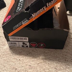 Skechers Black Steel Toe Footwear